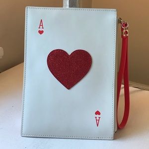 NEW Kate Spade Ace of Hearts Harriet Wristlet ❤️